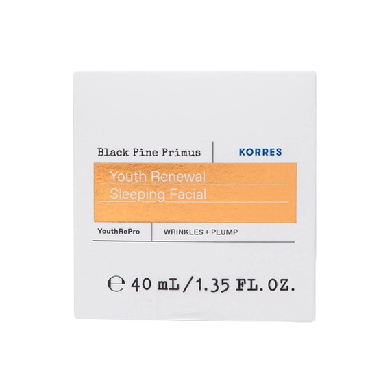 Creme Facial Noturno Revitalizador Korres Black Pine Primus